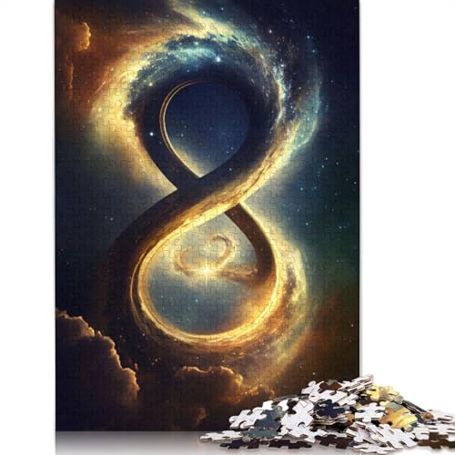 Timeless Universe Infinity Puzzle 520 Teile für Erwachsene, kreative Spiele, Puzzlespiele für Erwachsene für Jungen oder Mädchen, 520 Teile (52 x 38 cm) von QBIREX