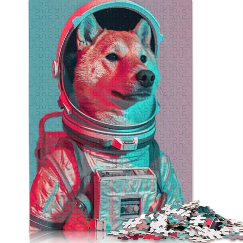 Tosa Inu Puzzle 1000 Teile Schwer Puzzle Spielzeug Pädagogisches Spiel Impossible Herausforderung Spielzeug Für Erwachsene Kinder 1000pcs (75x50cm) von QBIREX