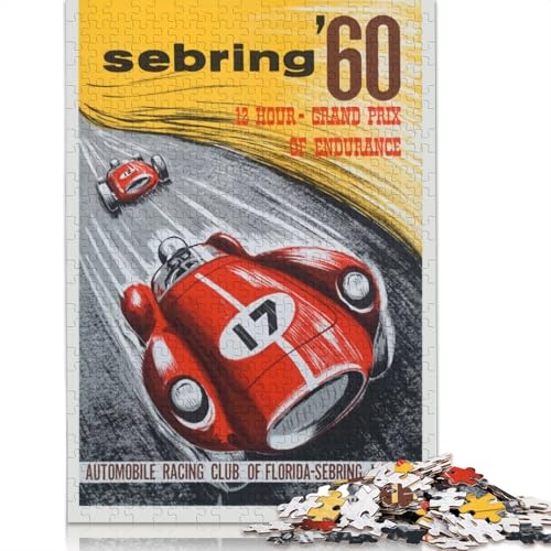 Trophee Frankreich Amerika-Puzzle, 1000 Teile, für Erwachsene, Lernspiele für Zuhause, Bastelspielzeug, 1000 Teile (75 x 50 cm) von QBIREX