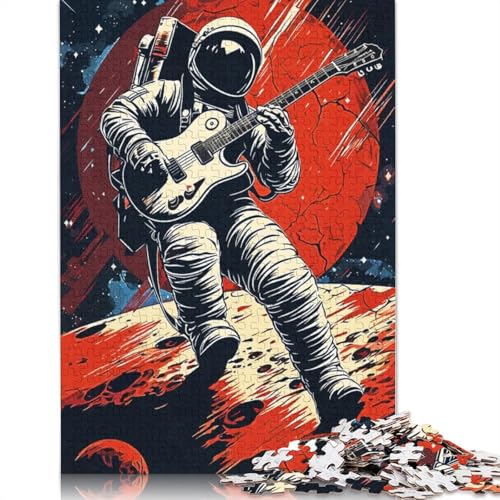 Universe Guitarist Puzzle für Erwachsene, 1500 Teile, lustiges Denksport-Puzzle für Kinder ab 12 Jahren, 1500 Teile (85 x 57 cm) von QBIREX