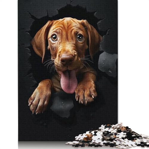 Vizsla Puzzles 520 Teile Schwer Puzzle Spielzeug Lernspiel Impossible Herausforderung Spielzeug Für Erwachsene Und Kinder Ab 14 Jahren 520pcs (52x38cm) von QBIREX