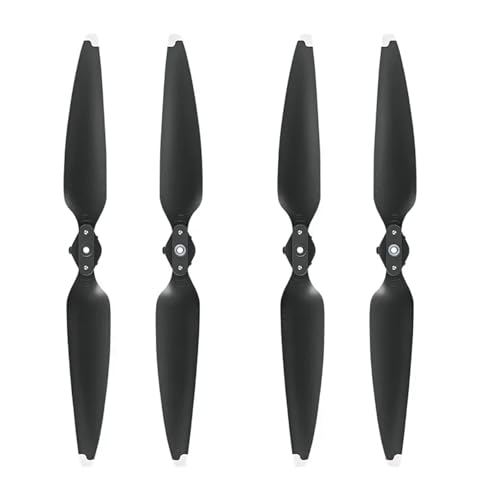 QBJSQYOT Drone Propeller for D-ji Air 3/S Ersatz 2 Paar 8747F Quadcopter Klingen 3 Farben Erhältlich for AIR3/S Drohnen Zubehör(2 Pair Silver) von QBJSQYOT