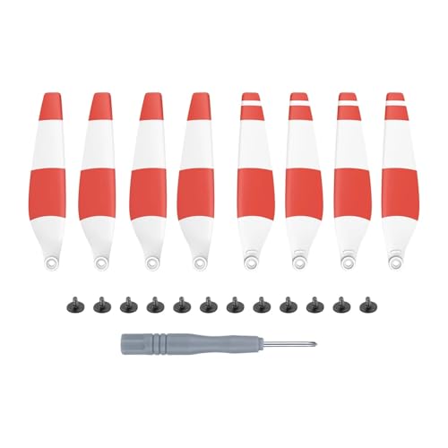 QBJSQYOT Mini-Ersatzpropellerblätter, geräuscharme Flügelblätter, Leichter Drohnenschraubenpropeller aus Kohlefaser for D-JI Mini 3/Mini 3 Pro(for DJI Mini 3 Pro B) von QBJSQYOT
