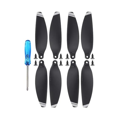 QBJSQYOT Propeller 4726F Flügel for Mavic Mini Lärm Reduktion Propeller UAV Zubehör Kleine Form Und Geräuscharm for D-JI Mini(Silver) von QBJSQYOT
