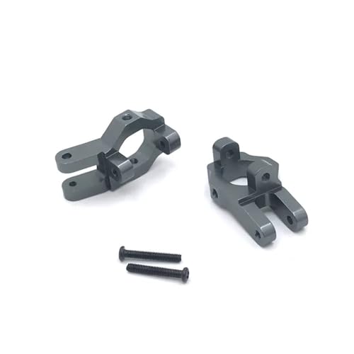 QBVHAEPY Vordere C-Hub-Metall-Upgrade-Teile mit 1/12 FY-01 FY-02 FY-03 FY-04 FY-05 12428 12423 RC-Automodelle kompatibel(Light Grey) von QBVHAEPY