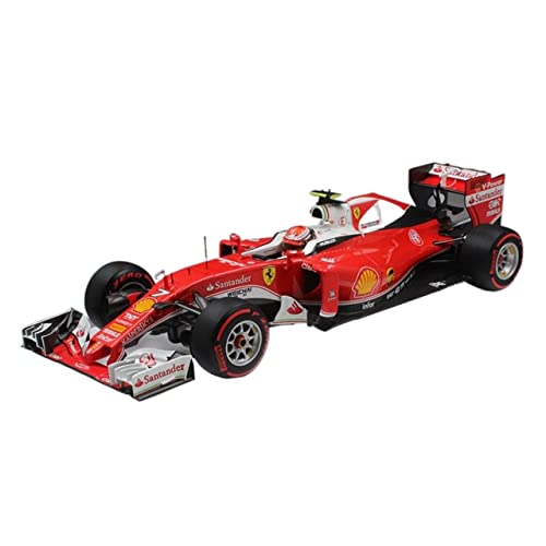 QCHIAN Auto-Modell aus Druckguss-Legierung für F1 Formel One BBR 1:18 Ferrari Kimi Raikkonen 2016 SF16-H Vettel 5# für Freunde und Familie (Color : C) von QCHIAN