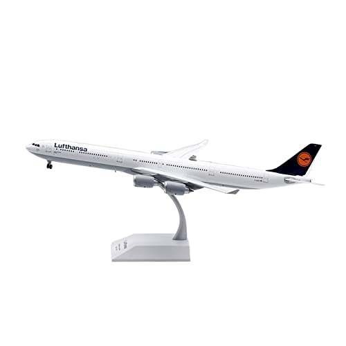 QCHIAN Maßstabsgetreue Flugzeugmodelle Flugzeugmodell Lufthansa A340-600 D-AIHZ im Maßstab 1:200 Flugzeugszeneneinstellung von QCHIAN
