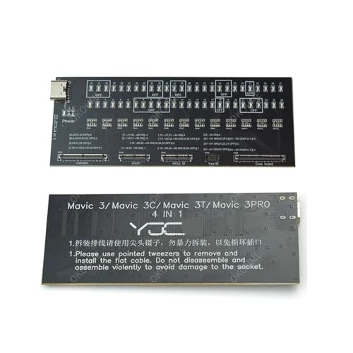 QCKRTAU Ersatzteile for die PTZ-Übertragungsleitungstestplatine der Drohnenkamera, kompatibel mit Mavic 3/3C/3T/3 PRO, Signalleitungstestwerkzeug von QCKRTAU
