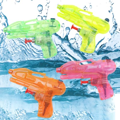 4 Stück Wasserpistole Klein, Wasserpistole für Kinder, Spielzeuge Mini Wasserpistolen, Kinder Spritzpistole, für Sommer Spielzeug Strand Toys Garten Pool Party Mitgebsel 4 Stück Wasserpistole Klein, Wasserpistole für Kinder, Spielzeuge Mini Wasserpistolen, Kinder Spritzpistole, für Sommer Spielzeug Strand Toys Garten Pool Party Mitgebsel von QEEROYO