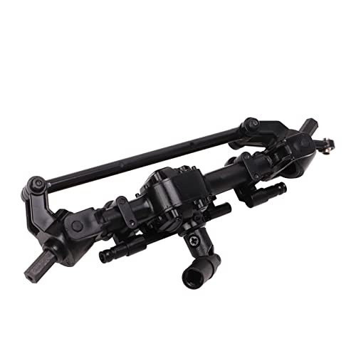 QERLONG Plastik RC -Auto -Frontachse Mn78 1/12 Fernbedienung Ersatzteile Zubehör Schwarze Leichte einfache Installation für RC -Auto -Enthusiasten von QERLONG