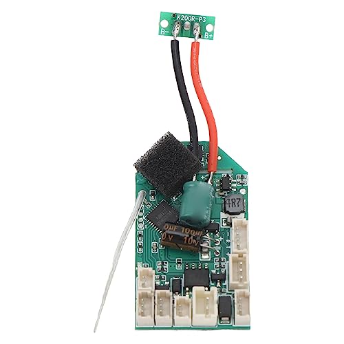 QERLONG RC -Flugzeugempfänger -Board -Fernbedienungsflugzeug RC -Glanzer Empfangsplatine Austausch für Wltoys XK K200 RC -Flugzeug von QERLONG