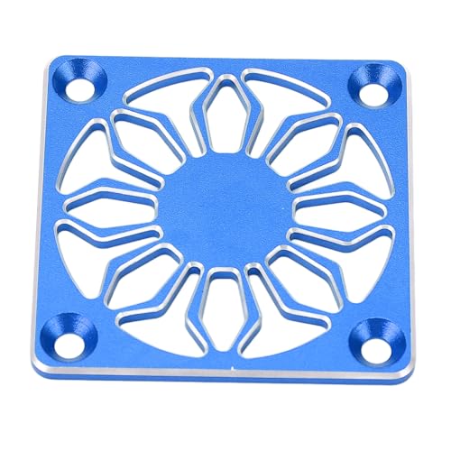 QERLONG RC -Kühllüfterabdeckung Aluminiumlegierung Wärme Dissipation für RC -Auto -Enthusiasten (Blue) von QERLONG