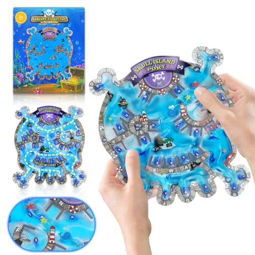 Sensorik Spielzeug, Squishy Sensorische Piraten Stil Autistischen Spielzeug, ADHD, Fidget für Klassenzimmer Stress Angst Geschenk für Kinder 3 4 5 6 7 8-12 Jahre Sensorik Spielzeug, Squishy Sensorische Piraten Stil Autistischen Spielzeug, ADHD, Fidget für Klassenzimmer Stress Angst Geschenk für Kinder 3 4 5 6 7 8-12 Jahre von QETRABONE