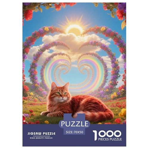 Abyssinian, 1000-Teile-Puzzle, Unterhaltsames Und Beruhigendes Hobby, Perfekt Für Wandbilder, Ab 14 Jahren,Haustier Katze, 70x50cm/1000pcs Abyssinian, 1000-Teile-Puzzle, Unterhaltsames Und Beruhigendes Hobby, Perfekt Für Wandbilder, Ab 14 Jahren,Haustier Katze, 70x50cm/1000pcs von QEVAWPAE
