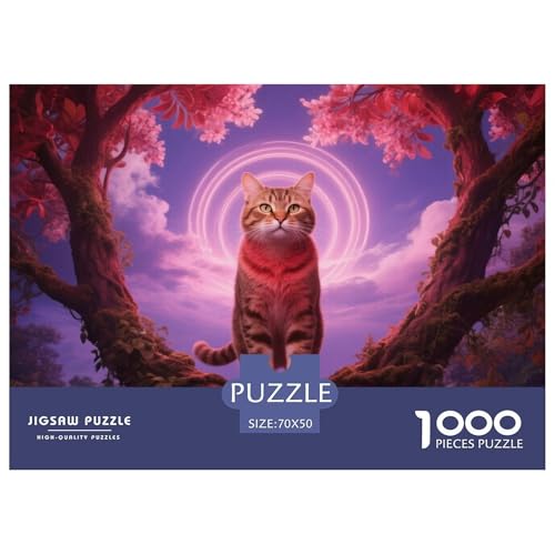 Abyssinian, 1000-Teile-Puzzlespiel, Elegantes Und Sorgfältiges Design, Ideal Als Wandkunst Oder Für Sammler, Ab 8 Jahren,Haustier Katze, 70x50cm/1000pcs Abyssinian, 1000-Teile-Puzzlespiel, Elegantes Und Sorgfältiges Design, Ideal Als Wandkunst Oder Für Sammler, Ab 8 Jahren,Haustier Katze, 70x50cm/1000pcs von QEVAWPAE