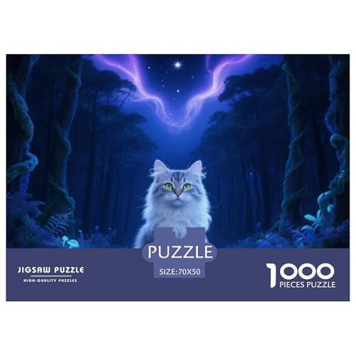 American Curl, 1000-Teile-Puzzle, Unterhaltsame Und Bereichernde Erfahrung, Geschenk Oder Dekoration, Ab 12 Jahren,Haustier Katze, 70x50cm/1000pcs American Curl, 1000-Teile-Puzzle, Unterhaltsame Und Bereichernde Erfahrung, Geschenk Oder Dekoration, Ab 12 Jahren,Haustier Katze, 70x50cm/1000pcs von QEVAWPAE