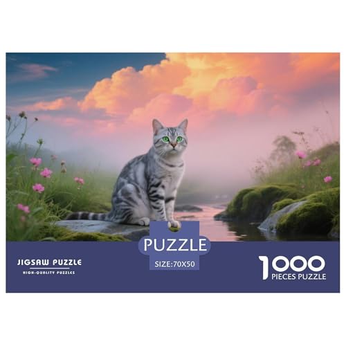 Australian Mist, 1000-Teile-Puzzle, Entspannende Aktivität Mit Künstlerischem Wert, Geeignet Für Familie Und Freunde, Ab 14 Jahren,Haustier Katze, 70x50cm/1000pcs Australian Mist, 1000-Teile-Puzzle, Entspannende Aktivität Mit Künstlerischem Wert, Geeignet Für Familie Und Freunde, Ab 14 Jahren,Haustier Katze, 70x50cm/1000pcs von QEVAWPAE