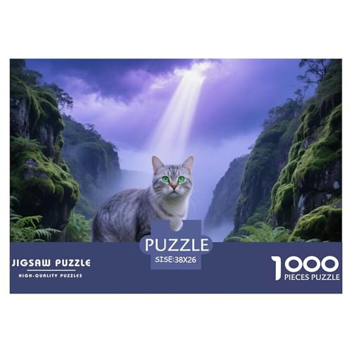Australian Mist, 1000-Teile-Puzzlespiel, Visuell Beeindruckendes Design, Sammlerstück, Ab 10 Jahren,Haustier Katze, 38x26cm/1000pcs Australian Mist, 1000-Teile-Puzzlespiel, Visuell Beeindruckendes Design, Sammlerstück, Ab 10 Jahren,Haustier Katze, 38x26cm/1000pcs von QEVAWPAE