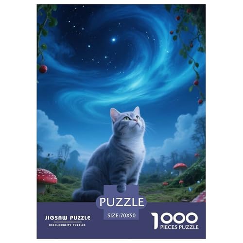 British Shorthair, 1000-Teile-Puzzle, Entspannende Und Anspruchsvolle Freizeitbeschäftigung, Wanddekoration, Ab 12 Jahren,Haustier Katze, 70x50cm/1000pcs British Shorthair, 1000-Teile-Puzzle, Entspannende Und Anspruchsvolle Freizeitbeschäftigung, Wanddekoration, Ab 12 Jahren,Haustier Katze, 70x50cm/1000pcs von QEVAWPAE