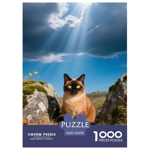 Caracal, 1000-Teile-Puzzlespiel, Künstlerisch Gestaltete Komposition, Perfekt Zur Wandgestaltung, Ab 8 Jahren,Haustier Katze, 70x50cm/1000pcs Caracal, 1000-Teile-Puzzlespiel, Künstlerisch Gestaltete Komposition, Perfekt Zur Wandgestaltung, Ab 8 Jahren,Haustier Katze, 70x50cm/1000pcs von QEVAWPAE