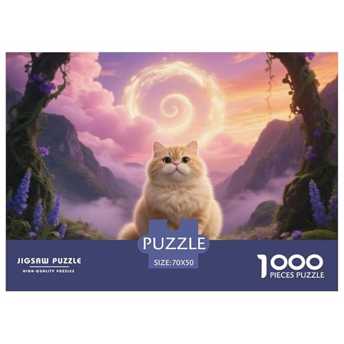 Exotic Shorthair, 1000-Teile-Puzzle, Entspannende Und Anspruchsvolle Freizeitbeschäftigung, Wanddekoration, Ab 12 Jahren,Haustier Katze, 70x50cm/1000pcs Exotic Shorthair, 1000-Teile-Puzzle, Entspannende Und Anspruchsvolle Freizeitbeschäftigung, Wanddekoration, Ab 12 Jahren,Haustier Katze, 70x50cm/1000pcs von QEVAWPAE