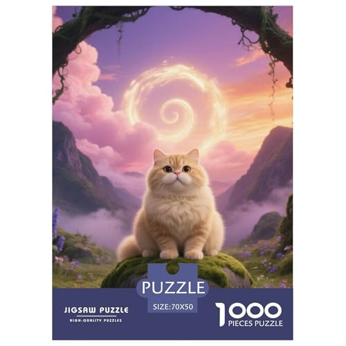 Exotic Shorthair, 1000-Teile-Puzzlespiel, Detailreiche Und Farbenfrohe Bilder, Ideal Für Sammler Oder Besondere Anlässe, Ab 8 Jahren,Haustier Katze, 70x50cm/1000pcs Exotic Shorthair, 1000-Teile-Puzzlespiel, Detailreiche Und Farbenfrohe Bilder, Ideal Für Sammler Oder Besondere Anlässe, Ab 8 Jahren,Haustier Katze, 70x50cm/1000pcs von QEVAWPAE
