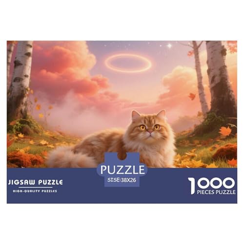 Exotic Shorthair, 1000-Teile-Puzzlespiel, Liebevoll Gestaltete Motive, Perfekt Für Familienabende, Ab 10 Jahren,Haustier Katze, 38x26cm/1000pcs Exotic Shorthair, 1000-Teile-Puzzlespiel, Liebevoll Gestaltete Motive, Perfekt Für Familienabende, Ab 10 Jahren,Haustier Katze, 38x26cm/1000pcs von QEVAWPAE