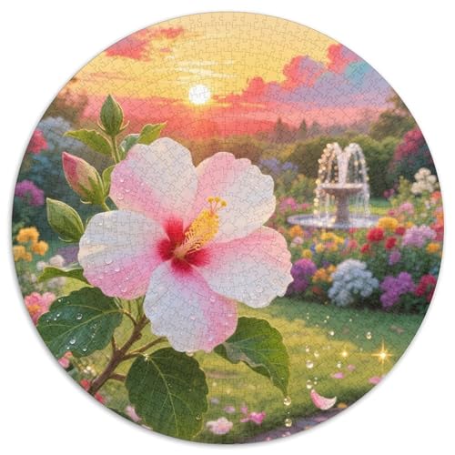 Feines PferdSyriacusPuzzle Mit, Rundes Format Und 1000 Teile, Ideal Zum Entspannen Nach Der Arbeit 1000pcs (67.5x67.5cm) von QEVAWPAE