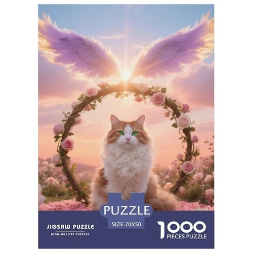 LaPerm, 1000-Teile-Puzzle, Unterhaltsame Und Bereichernde Erfahrung, Geschenk Oder Dekoration, Ab 12 Jahren,Haustier Katze, 70x50cm/1000pcs LaPerm, 1000-Teile-Puzzle, Unterhaltsame Und Bereichernde Erfahrung, Geschenk Oder Dekoration, Ab 12 Jahren,Haustier Katze, 70x50cm/1000pcs von QEVAWPAE