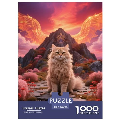LaPerm, 1000-Teile-Puzzle, Unterhaltsames Gehirntraining Und Entspannung, Ideal Zum Einrahmen, Ab 12 Jahren,Haustier Katze, 70x50cm/1000pcs LaPerm, 1000-Teile-Puzzle, Unterhaltsames Gehirntraining Und Entspannung, Ideal Zum Einrahmen, Ab 12 Jahren,Haustier Katze, 70x50cm/1000pcs von QEVAWPAE