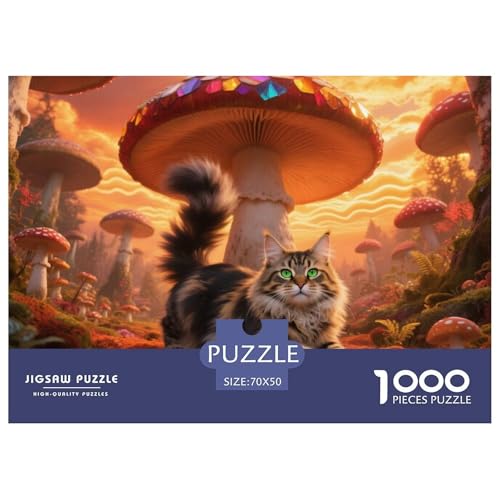Maine Coon, 1000-Teile-Puzzlespiel, Detailreiche Und Farbenfrohe Bilder, Ideal Für Sammler Oder Besondere Anlässe, Ab 8 Jahren,Haustier Katze, 70x50cm/1000pcs Maine Coon, 1000-Teile-Puzzlespiel, Detailreiche Und Farbenfrohe Bilder, Ideal Für Sammler Oder Besondere Anlässe, Ab 8 Jahren,Haustier Katze, 70x50cm/1000pcs von QEVAWPAE