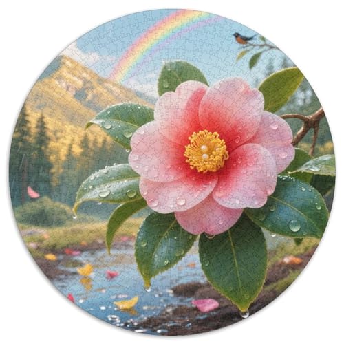 MedulenJaponicaHochwertiges Puzzle Mit, 1000 Runde Teile Für Kreative Köpfe 1000pcs (67.5x67.5cm) von QEVAWPAE