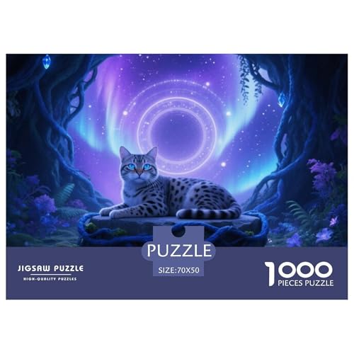 Ocicat, 1000-Teile-Puzzle, Reiche Details Und Lebendige Farben, Perfekt Für Kunstrahmen, Ab 12 Jahren,Haustier Katze, 70x50cm/1000pcs Ocicat, 1000-Teile-Puzzle, Reiche Details Und Lebendige Farben, Perfekt Für Kunstrahmen, Ab 12 Jahren,Haustier Katze, 70x50cm/1000pcs von QEVAWPAE
