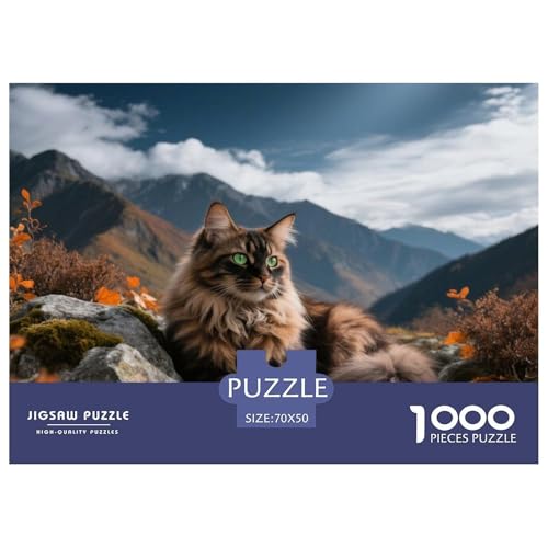 Oriental Longhair, 1000-Teile-Puzzle, Kreative Herausforderung Für Geduldige, Ab 14 Jahren,Haustier Katze, 70x50cm/1000pcs Oriental Longhair, 1000-Teile-Puzzle, Kreative Herausforderung Für Geduldige, Ab 14 Jahren,Haustier Katze, 70x50cm/1000pcs von QEVAWPAE