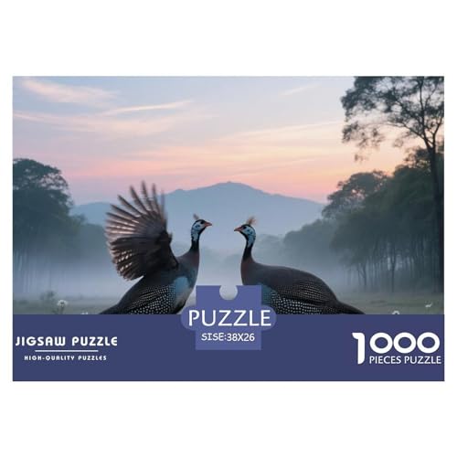 Perle Fasan1000 Stück Rundes Puzzle Logisches Spiel Für Junge Denker BildungsnutzungVogel Lernstation Zuhause Puzzle Regal 38x26cm/1000pcs von QEVAWPAE