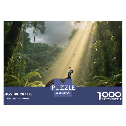 Perle Fasan1000 Stück Rundes Puzzle Ruhiges Tempo Für Großeltern Und Kinder Sanftes GehirntrainingVogel Schönes Geschenk Familienspaß 38x26cm/1000pcs Perle Fasan1000 Stück Rundes Puzzle Ruhiges Tempo Für Großeltern Und Kinder Sanftes GehirntrainingVogel Schönes Geschenk Familienspaß 38x26cm/1000pcs von QEVAWPAE