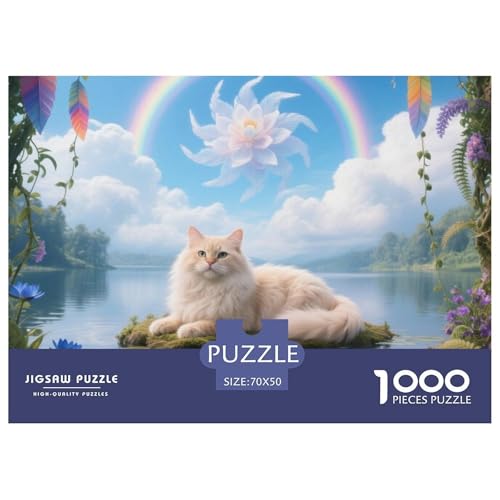 Persian, 1000-Teile-Puzzlespiel, Elegantes Und Sorgfältiges Design, Ideal Als Wandkunst Oder Für Sammler, Ab 8 Jahren,Haustier Katze, 70x50cm/1000pcs Persian, 1000-Teile-Puzzlespiel, Elegantes Und Sorgfältiges Design, Ideal Als Wandkunst Oder Für Sammler, Ab 8 Jahren,Haustier Katze, 70x50cm/1000pcs von QEVAWPAE