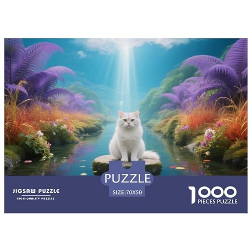 Scottish Fold, 1000-Teile-Puzzle, Entspannende Aktivität Mit Künstlerischem Wert, Geeignet Für Familie Und Freunde, Ab 14 Jahren,Haustier Katze, 70x50cm/1000pcs Scottish Fold, 1000-Teile-Puzzle, Entspannende Aktivität Mit Künstlerischem Wert, Geeignet Für Familie Und Freunde, Ab 14 Jahren,Haustier Katze, 70x50cm/1000pcs von QEVAWPAE