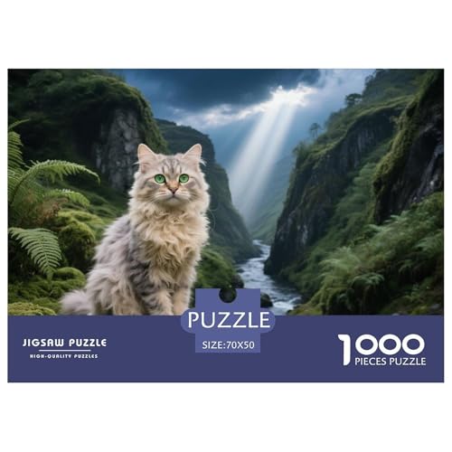 Selkirk Rex, 1000-Teile-Puzzle, Fördert Konzentration Und Geduld, Ideal Für Dekorative Zwecke, Ab 14 Jahren,Haustier Katze, 70x50cm/1000pcs Selkirk Rex, 1000-Teile-Puzzle, Fördert Konzentration Und Geduld, Ideal Für Dekorative Zwecke, Ab 14 Jahren,Haustier Katze, 70x50cm/1000pcs von QEVAWPAE