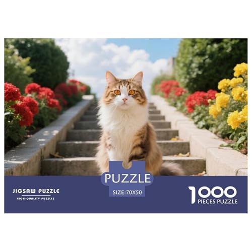 Serengeti, 1000-Teile-Puzzle, Kreative Herausforderung Für Geduldige, Ab 14 Jahren,Haustier Katze, 70x50cm/1000pcs Serengeti, 1000-Teile-Puzzle, Kreative Herausforderung Für Geduldige, Ab 14 Jahren,Haustier Katze, 70x50cm/1000pcs von QEVAWPAE
