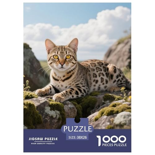 Serengeti, 1000-Teile-Puzzlespiel, Fesselndes Und Kreatives Erlebnis, Ideal Für Zuhause Oder Als Geschenk, Ab 10 Jahren,Haustier Katze, 38x26cm/1000pcs Serengeti, 1000-Teile-Puzzlespiel, Fesselndes Und Kreatives Erlebnis, Ideal Für Zuhause Oder Als Geschenk, Ab 10 Jahren,Haustier Katze, 38x26cm/1000pcs von QEVAWPAE