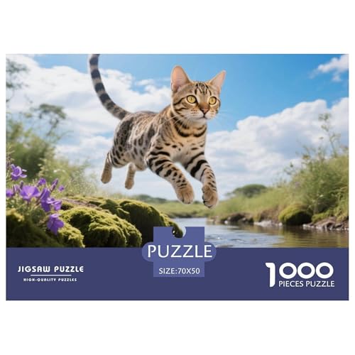 Serengeti, 1000-Teile-Puzzlespiel, Spannende Herausforderung Für Die Ganze Familie, Ideal Für Heimdekoration, Ab 10 Jahren,Haustier Katze, 70x50cm/1000pcs Serengeti, 1000-Teile-Puzzlespiel, Spannende Herausforderung Für Die Ganze Familie, Ideal Für Heimdekoration, Ab 10 Jahren,Haustier Katze, 70x50cm/1000pcs von QEVAWPAE