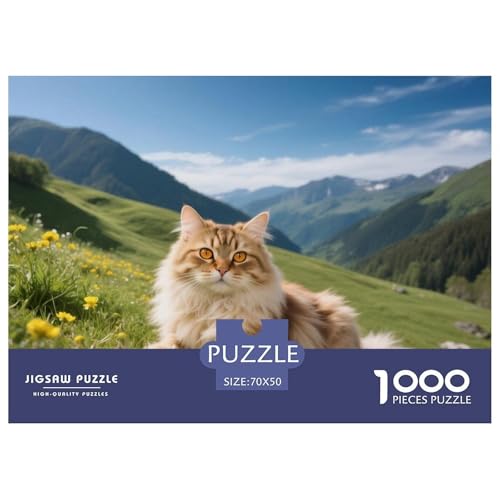 Serengeti, 1000-Teile-Puzzlespiel, Visuelles Vergnügen Und Geistige Herausforderung, Ideal Zum Einrahmen, Ab 8 Jahren,Haustier Katze, 70x50cm/1000pcs Serengeti, 1000-Teile-Puzzlespiel, Visuelles Vergnügen Und Geistige Herausforderung, Ideal Zum Einrahmen, Ab 8 Jahren,Haustier Katze, 70x50cm/1000pcs von QEVAWPAE