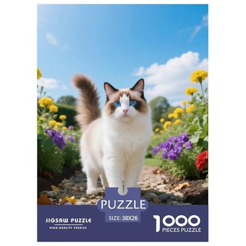 Snowshoe, 1000-Teile-Puzzlespiel, Spannende Herausforderung Für Die Ganze Familie, Ideal Für Heimdekoration, Ab 10 Jahren,Haustier Katze, 38x26cm/1000pcs Snowshoe, 1000-Teile-Puzzlespiel, Spannende Herausforderung Für Die Ganze Familie, Ideal Für Heimdekoration, Ab 10 Jahren,Haustier Katze, 38x26cm/1000pcs von QEVAWPAE