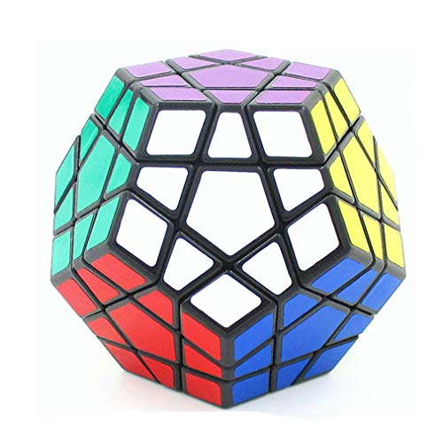 QHJ Megaminx Magischer Würfel 12-seitig Professionel Speed Cube Glatt Einfaches Drehen Gehirntrainingsspiel 3D Puzzle Spielzeug Zauberwürfel von SamGreatWorld von QHJ