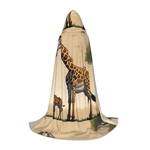 Mutter und Kind Giraffe Kapuzenumhang L für Teenager Langer Umhang Cosplay Maskerade Bühnenkostüm Comic-Con Karneval Rollenspiel Mutter und Kind Giraffe Kapuzenumhang L für Teenager Langer Umhang Cosplay Maskerade Bühnenkostüm Comic-Con Karneval Rollenspiel von QHZLY