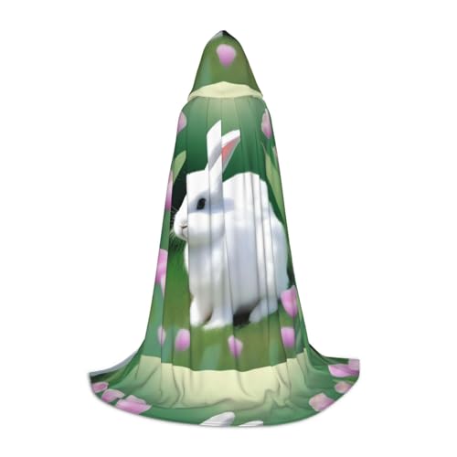 QHZLY Bunny Bliss Kapuzenumhang M für Teenager Langer Umhang Cosplay Maskerade Bühnenkostüm Comic-Con Karneval Rollenspiel QHZLY Bunny Bliss Kapuzenumhang M für Teenager Langer Umhang Cosplay Maskerade Bühnenkostüm Comic-Con Karneval Rollenspiel von QHZLY
