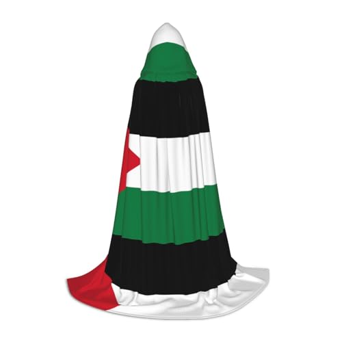 QHZLY Flagge des Staates Palästina Kapuzenumhang S für Jugendliche Langer Umhang Cosplay Maskerade Bühnenkostüm Comic-Con Karneval Rollenspiel QHZLY Flagge des Staates Palästina Kapuzenumhang S für Jugendliche Langer Umhang Cosplay Maskerade Bühnenkostüm Comic-Con Karneval Rollenspiel von QHZLY