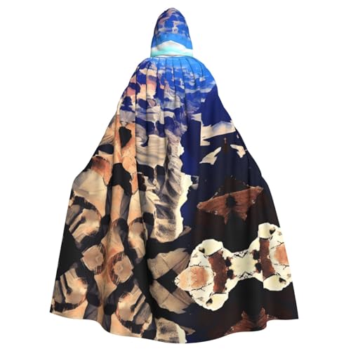 QHZLY Halloween A Grand Canyon Kapuzenumhang Erwachsenenkostüm für Maskerade, Mottoparty, Bühnenaufführung QHZLY Halloween A Grand Canyon Kapuzenumhang Erwachsenenkostüm für Maskerade, Mottoparty, Bühnenaufführung von QHZLY
