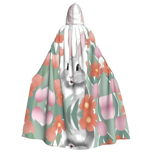 QHZLY Halloween Bunny Joy Kapuzenumhang für Erwachsene, Cosplay-Kostüm für Maskerade, Mottoparty, Bühnenaufführung QHZLY Halloween Bunny Joy Kapuzenumhang für Erwachsene, Cosplay-Kostüm für Maskerade, Mottoparty, Bühnenaufführung von QHZLY